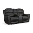 Crew Latitudes Power Reclining Loveseat with Console, Power Headrests & Lumbar - 5000004237 - Michael's Discount Furniture