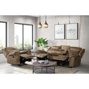 Sorrento Glider Recliner in T101 Brown