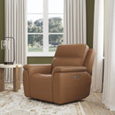 Sawyer Power Recliner with Power Headrest & Lumbar - Michael's Discount Furniture