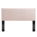 Eloise Channel Tufted Performance Velvet King/California King Headboard