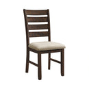 Jax 6PC Dining Set (72"" Table + 4 Chairs + Bench) in Cherry