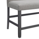 Seneca Counter Height Dining Set in Brown-Table and Four Chairs