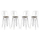 Promenade Bar Stool Metal Set of 4