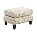 Erica 497 Ottoman W/Chrome Nail (ISTA 3)