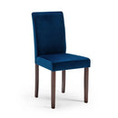 Prosper 7 Piece Upholstered Velvet Dining Set