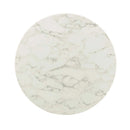 Lippa 36" Round Artificial Marble Dining Table
