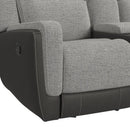 Hornet Motion Glider Loveseat with Console