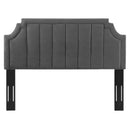 Alyona Channel Tufted Performance Velvet Twin Headboard