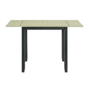 Martin 3 pc Drop Leaf Dining Set (Black Base)