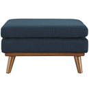 Engage Upholstered Fabric Ottoman