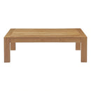 Upland Outdoor Patio Wood Coffee Table