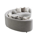 Sectional Sofa w/9 Pillows