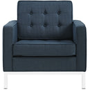 Loft Upholstered Fabric Armchair