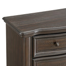 Brunswick Dresser and Mirror Set in Mahogany
