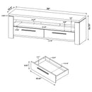 Elkton TV Stand - Michael's Discount Furniture