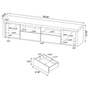 Jude TV Stand - Michael's Discount Furniture