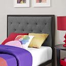 Mia Twin Fabric Bed