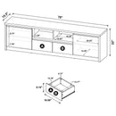 Winfield Entertainment Center - Michael's Discount Furniture