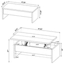 Canoga Lift-Top Coffee Table - Michael's Discount Furniture