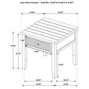 Concord Coffee Table Set - Michael's Discount Furniture