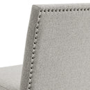 Seneca Counter 3PC Corner Bench with Grey Fabric