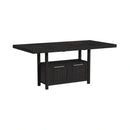 Transcend Table in Charcoal