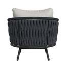Bali Chairs with Olefin Grey in Dark Grey (2 Per Carton)
