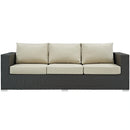 Sojourn Outdoor Patio Sunbrella� Sofa
