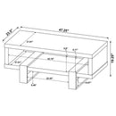 Dinard Coffee Table - Michael's Discount Furniture