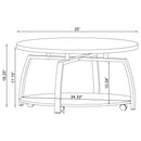 Dacre Mobile Coffee Table Set - Michael's Discount Furniture