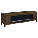 Carey TV Stand Fireplace Console - Michael's Discount Furniture