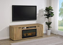 Fuller TV Stand Fireplace Console - Michael's Discount Furniture