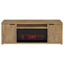 Fuller TV Stand Fireplace Console - Michael's Discount Furniture