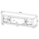 Havering TV Stand Fireplace Console - Michael's Discount Furniture