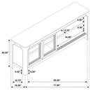 Solano TV Stand - Michael's Discount Furniture