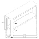 Solano Console Table - Michael's Discount Furniture