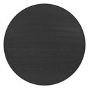 Portland Round Dining Table in Black
