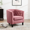 Prospect Performance Velvet Armchair