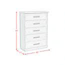 Avalanche Chest & Dresser in Antique White