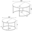 Lainey Nesting Coffee Table - Michael's Discount Furniture