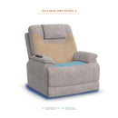 Zecliner Model 2 Latitudes Power Lift Sleep Recliner with Power Headrest & Lumbar - Michael's Discount Furniture