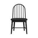 Heritage & Home Windsor Side Chair with Leveler in Black (2 Per Carton)