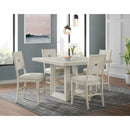 Avalanche Dining Set in Antique White