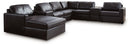Modmax II Sectional with Chaise and Storage Consoles - Michael's Discount Furniture
