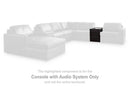 Modmax II Sectional Loveseat with Audio Console - Michael's Discount Furniture