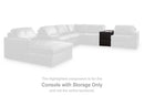 Modmax II Sectional with Chaise and Storage Consoles - Michael's Discount Furniture