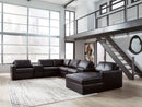 Modmax II Sectional with Chaise and Storage Consoles - Michael's Discount Furniture