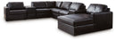 Modmax II Sectional with Chaise and Storage Consoles - Michael's Discount Furniture