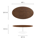 Lippa 48" Oval-Shaped Coffee Table