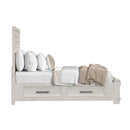 Avalanche Storage Bed in Antique White